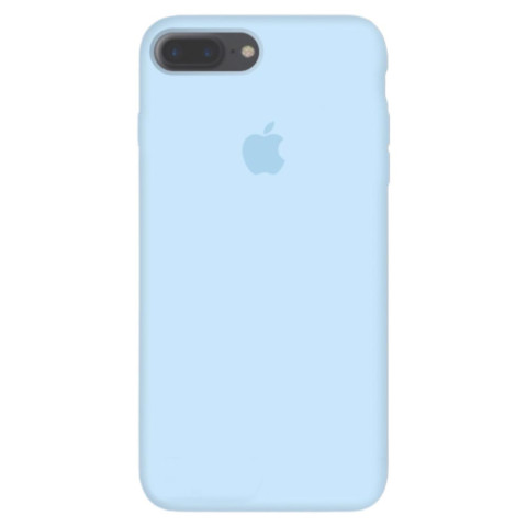 Чохол (copy) Full Silicone Case на Iphone 8 Plus Sky blue